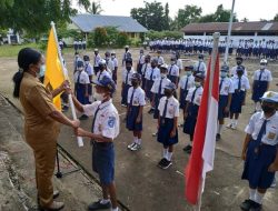 Pengurus OSIS Spentig Wulanggitang Dilantik; Kepsek : Harus Bisa Bikin Perubahan