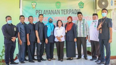 Pengadilan Agama Larantuka Sukses Gelar Sidang Terpadu di Kecamatan Adonara, Flotim
