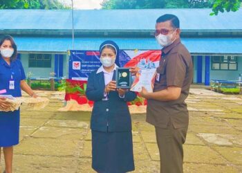 SanPio X Lewoleba Launching Antologi Puisi Kisah Kasih di Sekolah, Karya 50 Siswa
