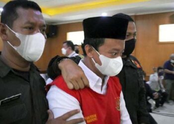 Pemerkosa 13 Santriwati Divonis Hukuman Mati Plus Bayar Restitusi Rp 331 Juta kepada Para Korban