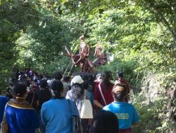 Bersama Organisasi Gerejani, OMK Kristus Raja Wangatoa Gelar Jalan Salib di Bukit Doa
