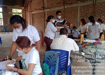 Hipertensi dan Asam Urat di Lamahora Tinggi, Dinkes Gelar Pelayanan Gratis