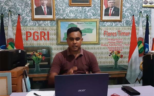 PGRI Flotim Gelar Webinar ‘Guru Millenial Berjiwa Wirausaha’