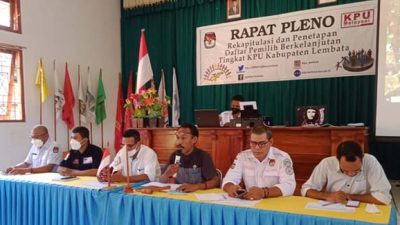 Alokasi Kursi DPRD Lembata di 3 Dapil Dapat Berubah, Pemilih Terbanyak Masih di Kedang
