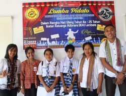 IKA Lembata Gelar Lomba Pidato Bahasa Indonesia dan Inggris