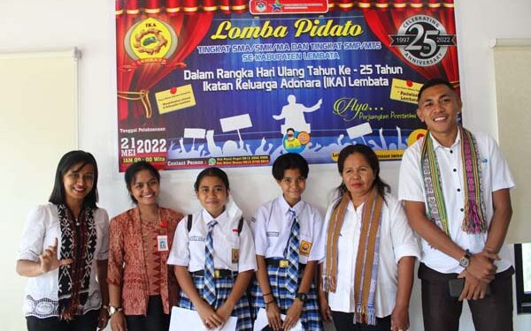 IKA Lembata Gelar Lomba Pidato Bahasa Indonesia dan Inggris
