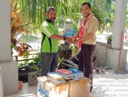 Lagi, Kwarda Pramuka NTT Bantu Taman Baca Moting Maung