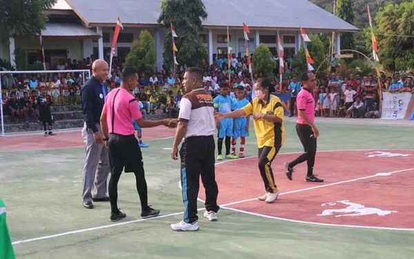 SMPN 3 Wulanggitang Gelar Turnamen Futsal Tingkat Sekolah Dasar