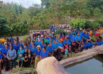 762 Anggota Legio Maria Komisium Lembata Ziarah di Tanah Terekat, Puisi Selo Lamatapo Dibacakan
