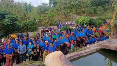 762 Anggota Legio Maria Komisium Lembata Ziarah di Tanah Terekat, Puisi Selo Lamatapo Dibacakan