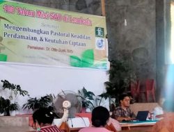 Seminar 100 Tahun Misi SVD di Lembata; Dr. Otto Gusti, SVD: Paroki-Paroki Harus Berkolaborasi Cari Pemimpin Daerah