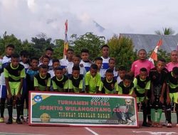 Kalahkan SDK Hewa, SDK Kokang Juara I Turnamen Futsal Spentig Wulanggitang Cup I
