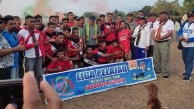 Final Liga Pelajar Kabupaten Lembata 2022 : Bungkam SMAS Don Bosco, Vulcano FC Angkat Piala