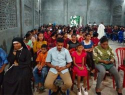 OMK Tiang Penopang Kehidupan Gereja: Camping Rohani OMK Se-Paroki Santa Maria Hati Tak Bernoda Baniona