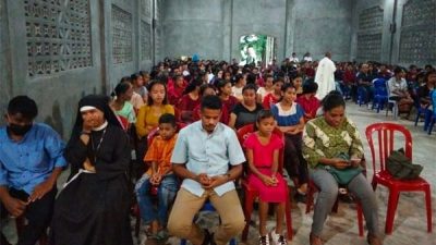 OMK Tiang Penopang Kehidupan Gereja: Camping Rohani OMK Se-Paroki Santa Maria Hati Tak Bernoda Baniona