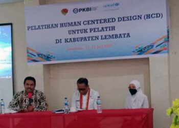 Buka Pelatihan Pelatih ‘Human Centered Design’, Geril Puji Peran Kader Kesehatan Desa