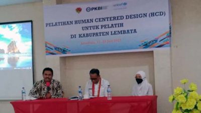 Buka Pelatihan Pelatih ‘Human Centered Design’, Geril Puji Peran Kader Kesehatan Desa