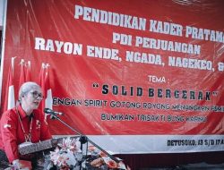 Buka Pendidikan Kader di Ende, Emi Nomleni Tegaskan Kader Partai Harus Bekerja Untuk Rakyat