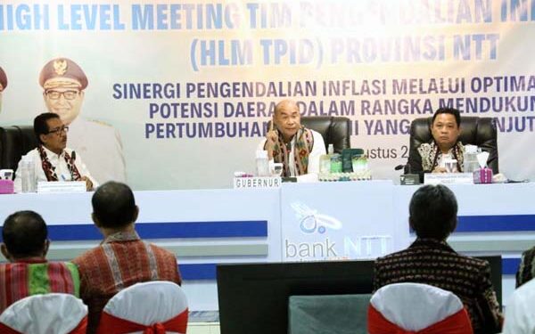 Hadiri HLM TPID, Gubernur Laiskodat : Perkuat Kolaborasi, Setiap Pemimpin Harus Inovatif !