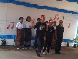 Peringati Bulan Bahasa dan Hari Sumpah Pemuda, SMPN 1 Wulanggitang Gelar Musikalisasi Puisi
