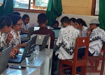 PGRI Cabang Witihama Gelar Woskhop Pembuatan Video Pembelajaran Berbasis Aplikasi Canva