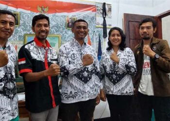 Peringati HUT PGRI dan HGN 2022, PGRI Flores Timur Luncurkan Lomba Mars PGRI dan Lagu Daerah