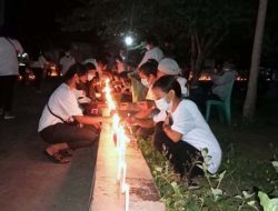 Gegara Uang Jasa Rp 5,6 Miliar Tak Direalisasikan, 500 Orang Tenaga Medik RSUD Larantuka Gelar Aksi Seribu Lilin