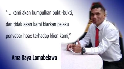 Diduga Sebar Hoax Soal Pelecehan Seks, Oknum Anggota DPRD Flores Timur Didesak Minta Maaf
