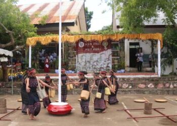 PGRI Wulanggitang Gelar HUT ke-77 dan Hari Guru Terpusat di SMPN 3 Hewa