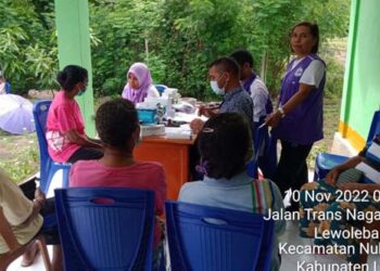 IAKMI Lembata Sambangi Warga Jelang HKN, Begini Keseruannya