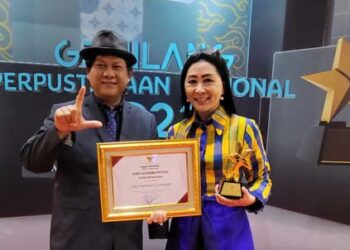 Bunda Baca dan Literasi NTT Raih Penghargaan Nugra Jasa Darma Pustaloka 2022