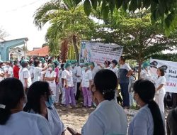 Ratusan Nakes Gelar Aksi Bisu, ‘Kami Sudah Tidak Percaya pada Wakil Rakyat dan Pemerintah Flores Timur’
