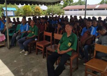 Bangun Kolaborasi, SMPK Santu Isodorus Kunjungi SMPN 3 Wulanggitang