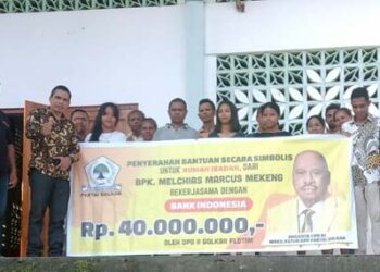 Geliat Golkar Semakin Dirasakan Masyarakat Flores Timur, Nani Betan: Ini Bentuk Komitmen Kerakyatan