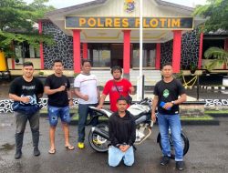 Pencuri Sepeda Motor di RSUD Larantuka Berhasil Diringkus Tim Buser Polres Flotim di Desa Bliko