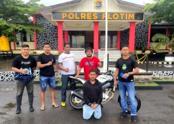 Pencuri Sepeda Motor di RSUD Larantuka Berhasil Diringkus Tim Buser Polres Flotim di Desa Bliko