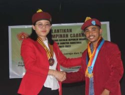 Lantik Ketua PMKRI Larantuka, Ketua PP PMKRI: Api Khatolik Jangan Padam di Kota Reinha