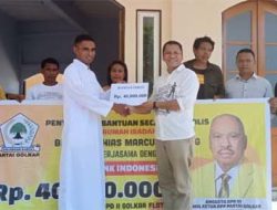 Bantuan Karitatif Melky Mekeng Bikin Golkar Makin Dicintai Warga Flores Timur