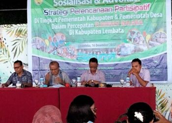 Susun Perencanaan Partisipatif Eliminasi Malaria, PERDHAKI Gandeng Pemkab dan Pemdes di Lembata