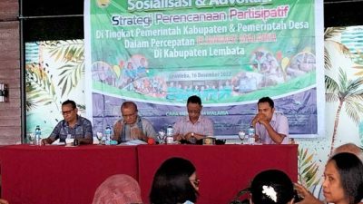 Susun Perencanaan Partisipatif Eliminasi Malaria, PERDHAKI Gandeng Pemkab dan Pemdes di Lembata