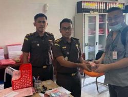 Kakak Kandung Terpidana Kasus Awalolong Serahkan Uang Pengganti Rp.300 Juta Lebih