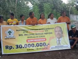 Rp30 Juta dari Golkar untuk Empat Pelaku UMKM di Kabupaten Flores Timur