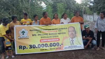 Rp30 Juta dari Golkar untuk Empat Pelaku UMKM di Kabupaten Flores Timur