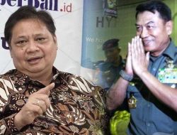 Survei CNN: Golkar dan Gerindra Nyalib PDIP, Airlangga Cocok Berpasangan dengan Moeldoko