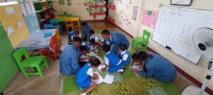 Mahasiswa KKNT-PPM Unwira Laksanakan Program Kerja ‘Aman Calistung’ di TK Ceria Noelbaki