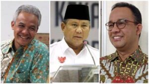 Survei 5 Lembaga, Ganjar Pranowo Unggul Disusul Anies Baswedan dan Prabowo Subianto