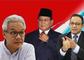 Survei Capres Algoritma Tempatkan Ganjar Teratas Disusul Anies Baswedan dan Prabowo Subianto