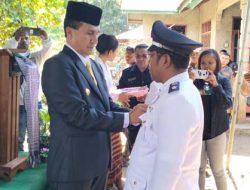 Lantik Penjabat Kades Nelelamawangi dan Wailebe, Doris Rihi: Libatkan Masyarakat dalam Pembangunan Desa 