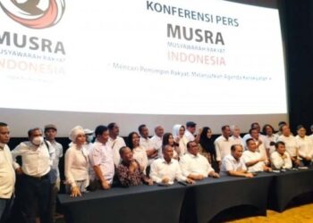 Ganjar, Prabowo dan Airlangga Menguat di Arena Musyawarah Rakyat Relawan Jokowi