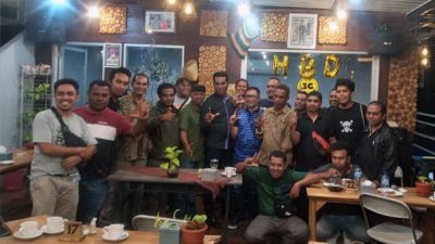 Gelar Coffee Petang dengan Jurnalis Lembata, Penjabat Bupati Marsianus Jawa: Saya Minta Maaf !